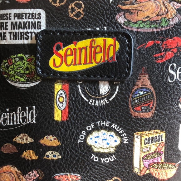 Seinfeld Themed Black Backpack - Picture 2 of 8
